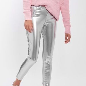 Topshop Silver Pants